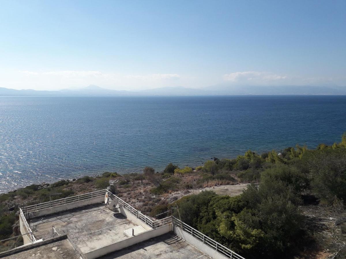 Ferienwohnung Panoramic View Atlas Loutraki Exterior foto