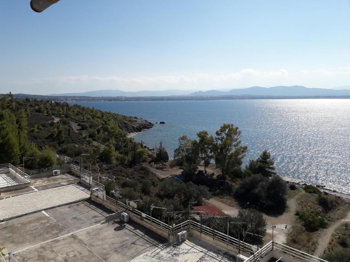 Ferienwohnung Panoramic View Atlas Loutraki Exterior foto