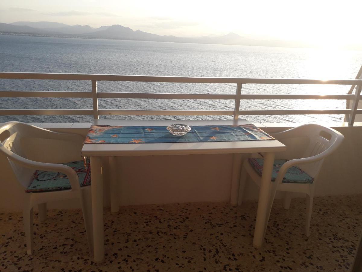 Ferienwohnung Panoramic View Atlas Loutraki Exterior foto